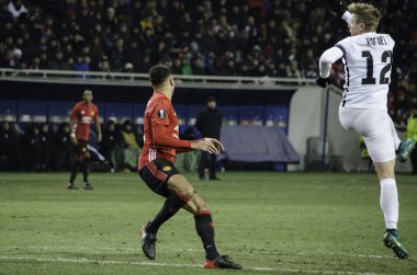 Zarya Lugansk vs Manchester United Şampiyonlar Ligi maçı