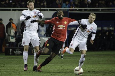 Zarya Lugansk vs Manchester United Şampiyonlar Ligi maçı