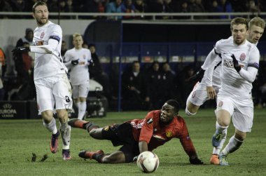 Zarya Lugansk vs Manchester United Şampiyonlar Ligi maçı