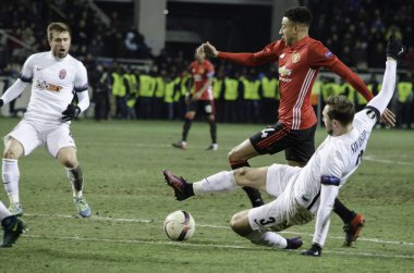 Zarya Lugansk vs Manchester United Şampiyonlar Ligi maçı