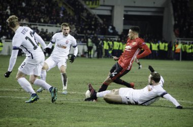 Zarya Lugansk vs Manchester United Şampiyonlar Ligi maçı
