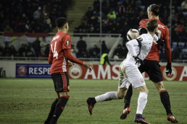 Zarya Lugansk vs Manchester United Şampiyonlar Ligi maçı