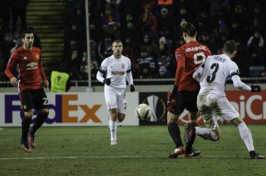 Zarya Lugansk vs Manchester United Şampiyonlar Ligi maçı