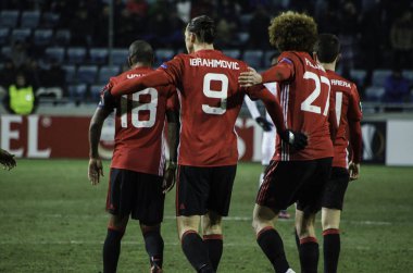 Zarya Lugansk vs Manchester United Şampiyonlar Ligi maçı