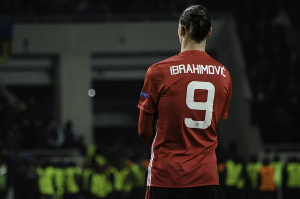 Match de l'UEFA Europa League entre Zarya Lugansk et Manchester United — Photo