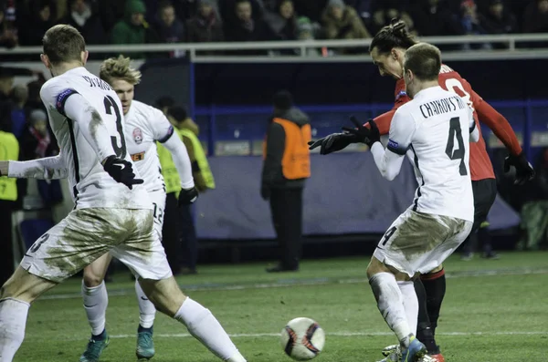 Zarya Lugansk vs Manchester United Şampiyonlar Ligi maçı