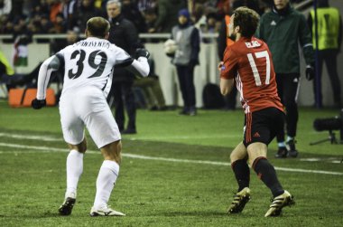  Zarya Lugansk vs Manchester United Şampiyonlar Ligi maçı 