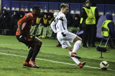  Zarya Lugansk vs Manchester United Şampiyonlar Ligi maçı 