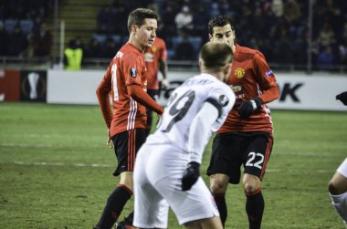  Zarya Lugansk vs Manchester United Şampiyonlar Ligi maçı 