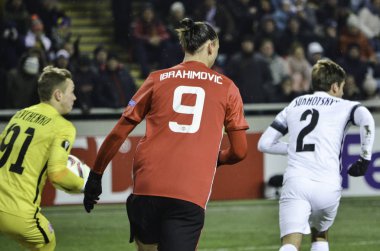  Zarya Lugansk vs Manchester United Şampiyonlar Ligi maçı 