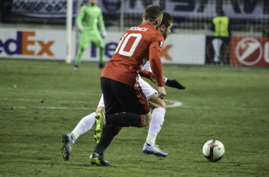  Zarya Lugansk vs Manchester United Şampiyonlar Ligi maçı 