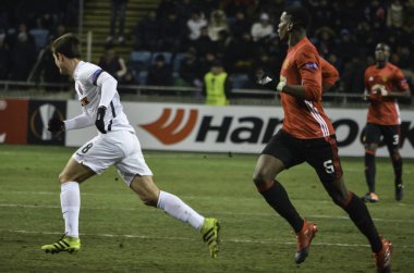  Zarya Lugansk vs Manchester United Şampiyonlar Ligi maçı 