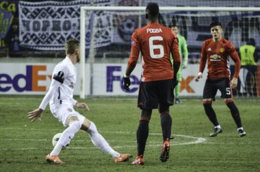  Zarya Lugansk vs Manchester United Şampiyonlar Ligi maçı 