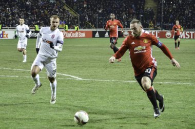 Zarya Lugansk vs Manchester United Şampiyonlar Ligi maçı 