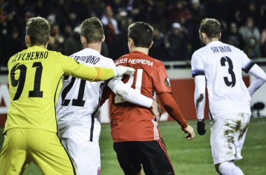  Zarya Lugansk vs Manchester United Şampiyonlar Ligi maçı 