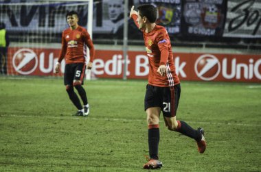  Zarya Lugansk vs Manchester United Şampiyonlar Ligi maçı 