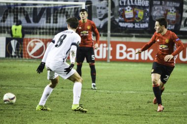  Zarya Lugansk vs Manchester United Şampiyonlar Ligi maçı 