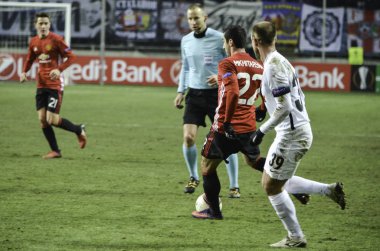  Zarya Lugansk vs Manchester United Şampiyonlar Ligi maçı 