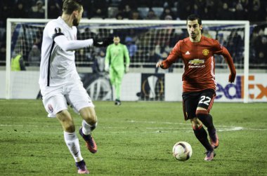  Zarya Lugansk vs Manchester United Şampiyonlar Ligi maçı