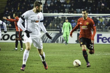  Zarya Lugansk vs Manchester United Şampiyonlar Ligi maçı