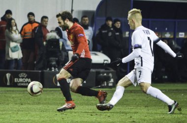  Zarya Lugansk vs Manchester United Şampiyonlar Ligi maçı 