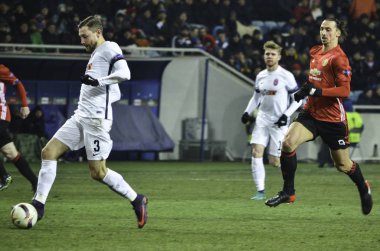  Zarya Lugansk vs Manchester United Şampiyonlar Ligi maçı 