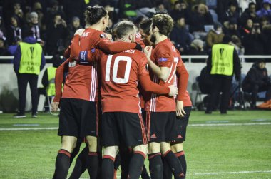  Zarya Lugansk vs Manchester United Şampiyonlar Ligi maçı 