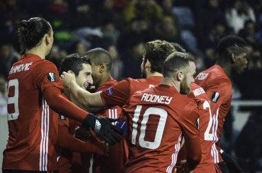  Zarya Lugansk vs Manchester United Şampiyonlar Ligi maçı 