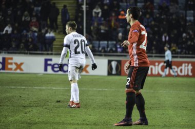  Zarya Lugansk vs Manchester United Şampiyonlar Ligi maçı 