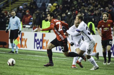  Zarya Lugansk vs Manchester United Şampiyonlar Ligi maçı 
