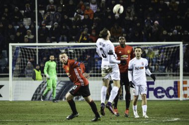  Zarya Lugansk vs Manchester United Şampiyonlar Ligi maçı 