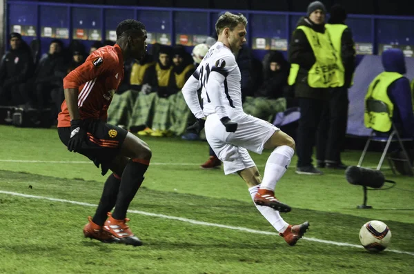  Zarya Lugansk vs Manchester United Şampiyonlar Ligi maçı 