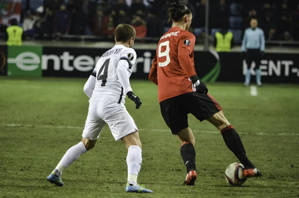  Zarya Lugansk vs Manchester United Şampiyonlar Ligi maçı 