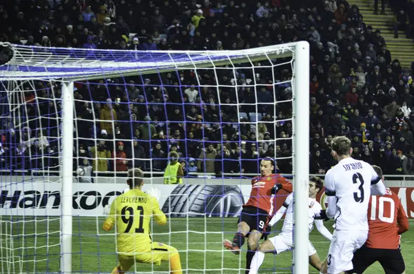  Zarya Lugansk vs Manchester United Şampiyonlar Ligi maçı 