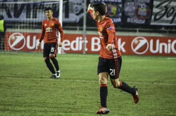  Zarya Lugansk vs Manchester United Şampiyonlar Ligi maçı 