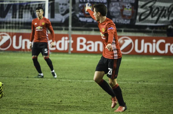  Zarya Lugansk vs Manchester United Şampiyonlar Ligi maçı 