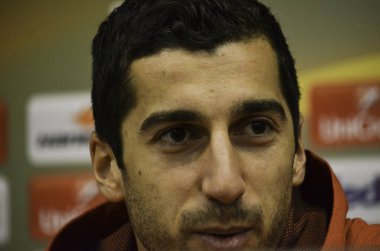 Odessa, Ukrayna - 08 Aralık 2016: Henrikh Mkhitaryan p