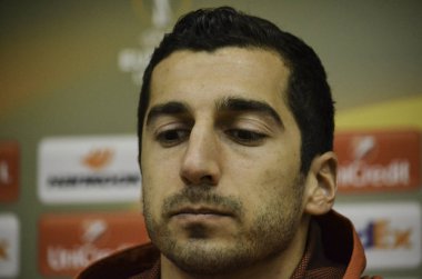 Odessa, Ukrayna - 08 Aralık 2016: Henrikh Mkhitaryan p
