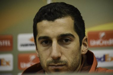 Odessa, Ukrayna - 08 Aralık 2016: Henrikh Mkhitaryan p