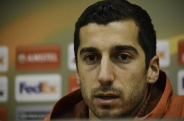 Odessa, Ukrayna - 08 Aralık 2016: Henrikh Mkhitaryan p