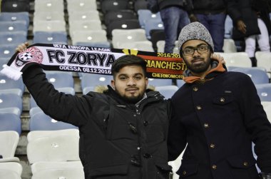 Zarya Lugansk vs Manchester United Şampiyonlar Ligi maçı