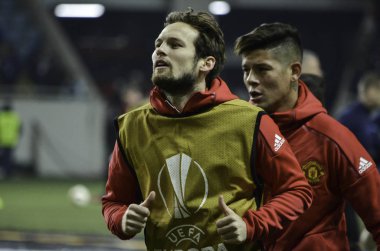 Odessa, Ukrayna - 08 Aralık 2016: Daley kör Uef sırasında