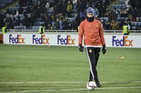 UEFA Europa League jogo entre Zarya Lugansk vs Manchester United — Fotografia de Stock