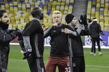 UEFA Şampiyonlar Ligi maç Dinamo Kiev vs arasında Beşiktaş