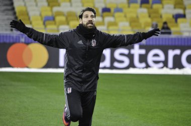 UEFA Şampiyonlar Ligi maç Dinamo Kiev vs arasında Beşiktaş