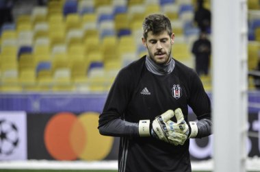 Kiev, Ukrayna - Dec 06: Fabricio Uefa Şampiyonlar Leagu sırasında