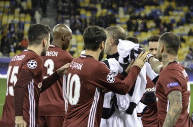 UEFA Şampiyonlar Ligi maç Dinamo Kiev vs arasında Beşiktaş