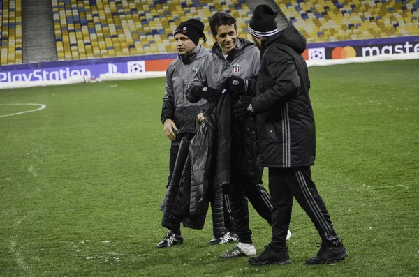 UEFA Champions League partita tra Dynamo Kiev vs Besiktas — Foto Stock