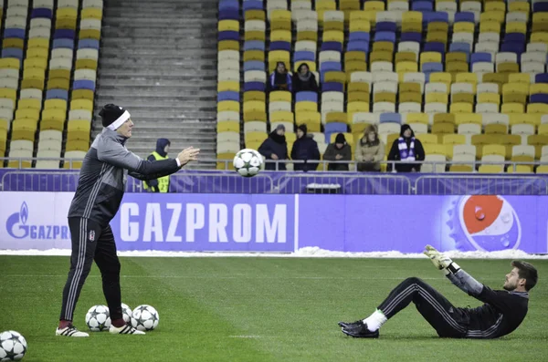 UEFA Champions League matchen mellan Dynamo Kiev vs Besiktas — Stockfoto