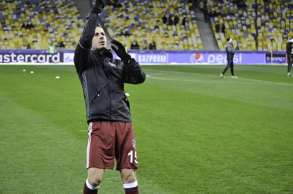 UEFA Champions League jogo entre Dynamo Kiev vs Besiktas — Fotografia de Stock